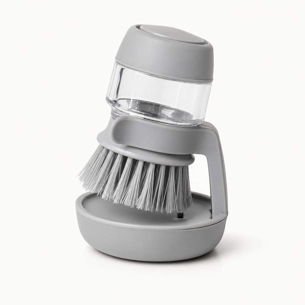 DishCleany gris con soporte escurridor